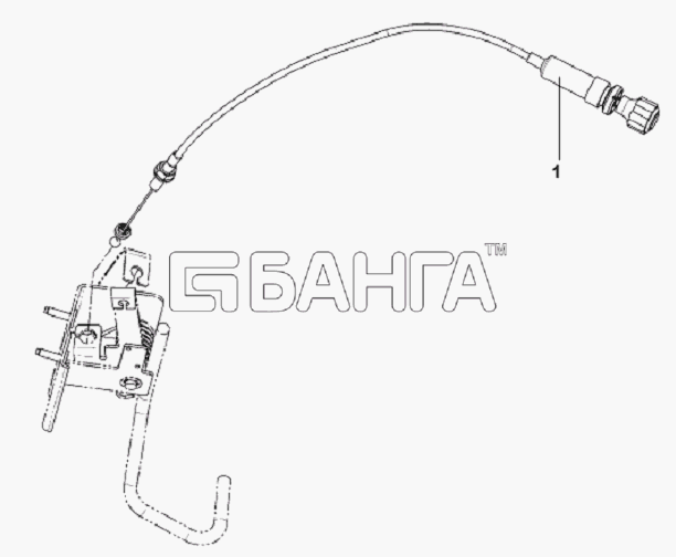 DongFeng L3251A3 (вар.) Схема Idle Throttle Controller Subassembly-252