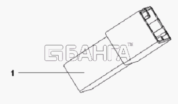 DongFeng L3251A3 (вар.) Схема Relay Subassembly-Cab-284 banga.ua