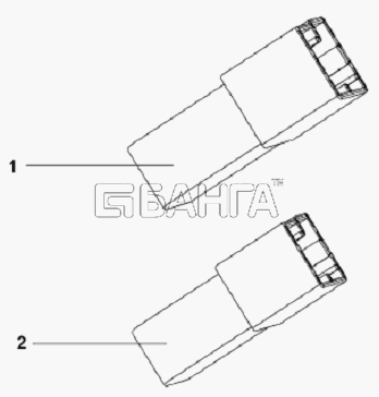 DongFeng L3251A3 (вар.) Схема Exhaust Brake Linked Relay