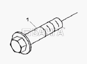 DongFeng L3251A3 (вар.) Схема Starter Installation Subassembly-67