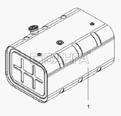 DongFeng L3251A3 (вар.) Схема Fuel Tank Subassembly-87 banga.ua