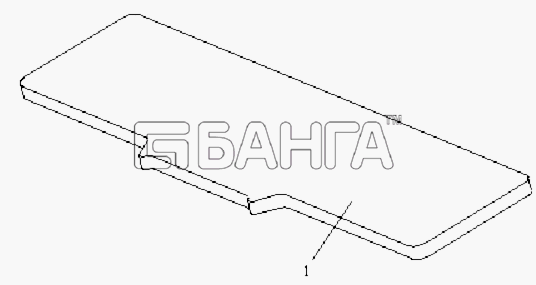 FAW CA-3252 (P2K2T1A) Схема Спальное место-160 banga.ua
