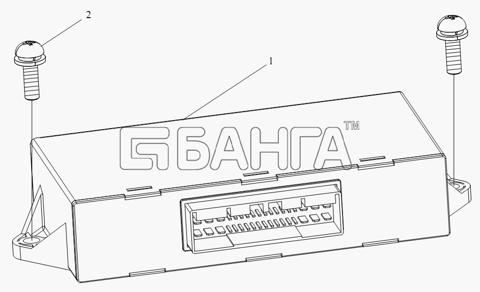 FAW CA-4250 (P66K22T1A1EX) Схема Контроллер двери-143 banga.ua