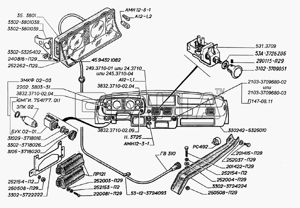 Схема газели старого образца. Панель управления приборов ГАЗ 2705. Блок реле ГАЗ 4301. Реле приборной панели Газель 3302. Панель приборов ГАЗ 3110 402 двигатель.