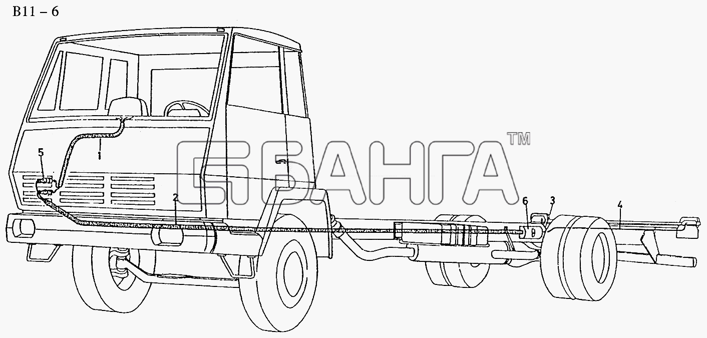 HOWO Sinotruk 8x4 Tipper (336) Схема ELECTRICAL LINES FOR CENTRAL