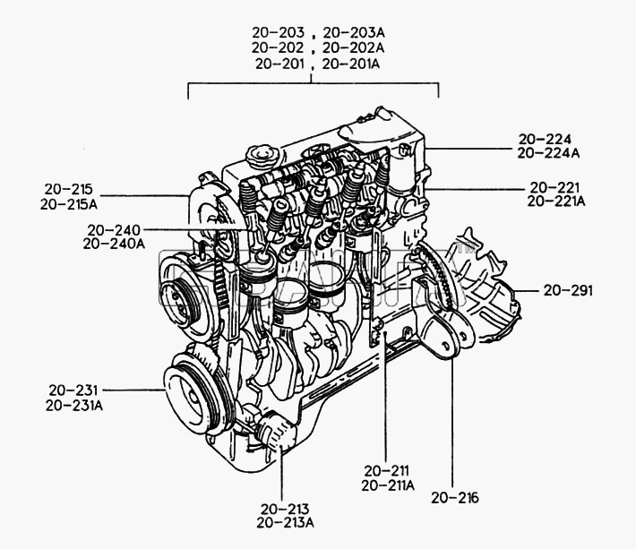 Hyundai Accent Схема ENGINE-80 banga.ua