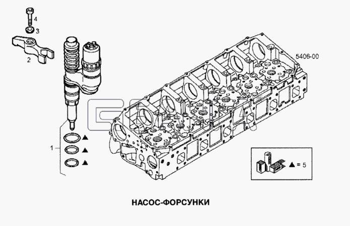 IVECO Stralis Схема Насос-форсунки-32 banga.ua