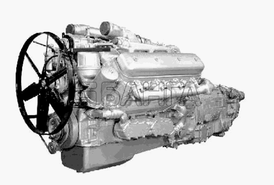 ЯМЗ ЯМЗ-238БЕ Схема Двигатели в сборе-3 banga.ua