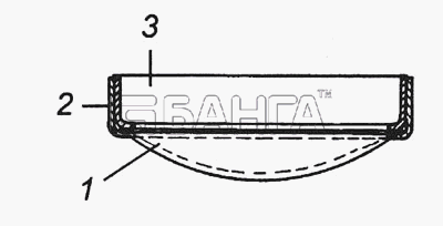 КамАЗ КамАЗ-4308 Схема Сетка выдвижной трубы в сборе banga.ua
