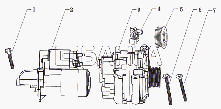 Lifan LF-7162 Solano Схема Auxiliary devices-17 banga.ua