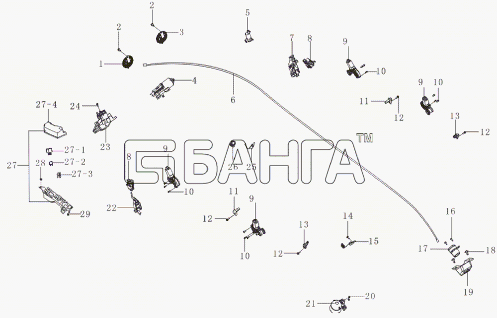 Lifan LF-7162C Solano Схема Electric equipment-54 banga.ua