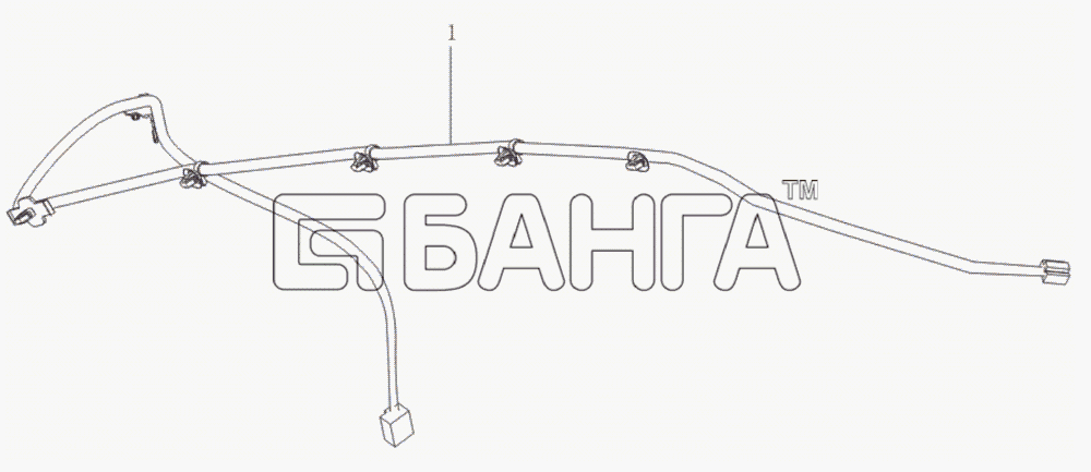 Lifan LF-7162C Solano Схема Headlining harness-60 banga.ua