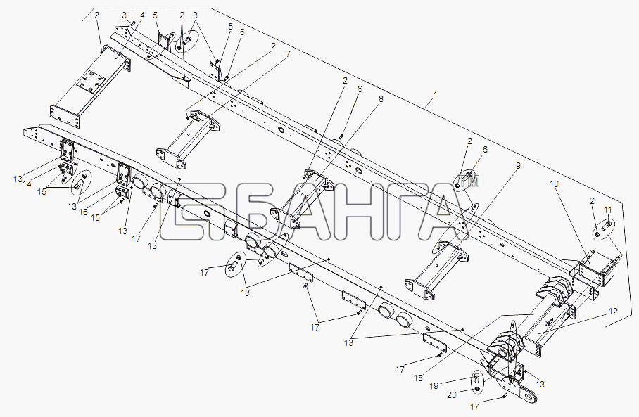 МЗКТ МЗКТ-65151 Волат Схема Установка надpамника-57 banga.ua