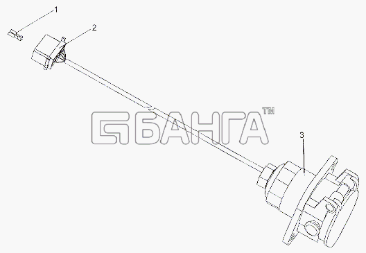 МЗКТ МЗКТ-79011 Схема Кабель питания полуприцепа banga.ua