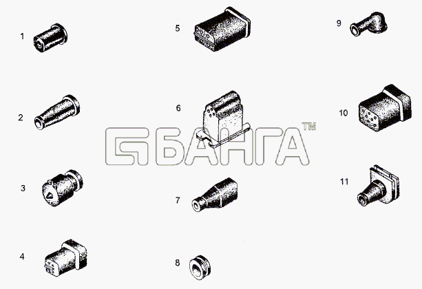МЗКТ МЗКТ-74171 Схема Резинотехнические изделия banga.ua