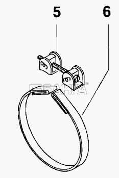 Neoplan N 116 E2 Схема WATER HEATING DEVICE-THERMO 300-214 banga.ua