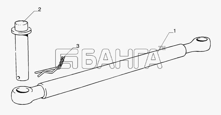 Neoplan N 116 E2 Схема TOW-ROD-374 banga.ua