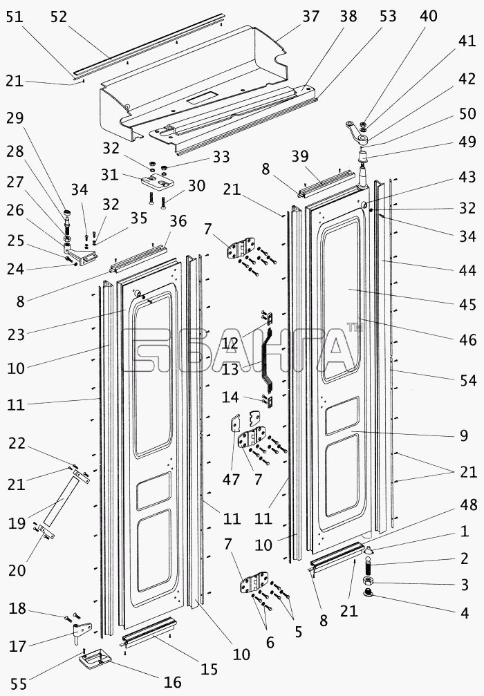 Схема предохранителей паз 4234