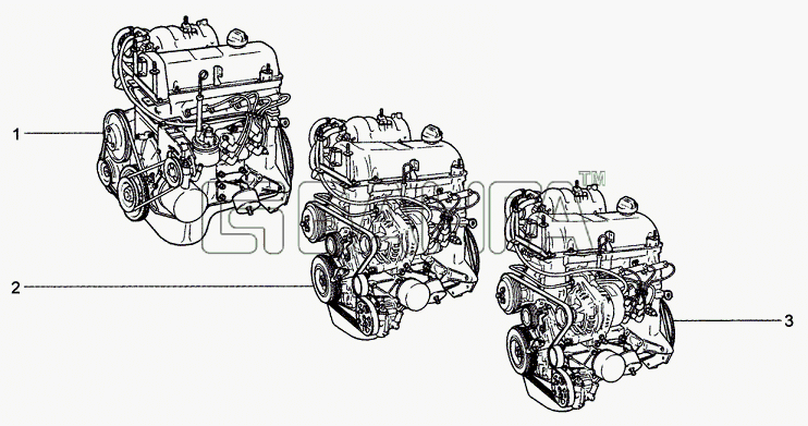 Chevrolet Chevrolet Niva 1.7 Схема Двигатель-83 banga.ua
