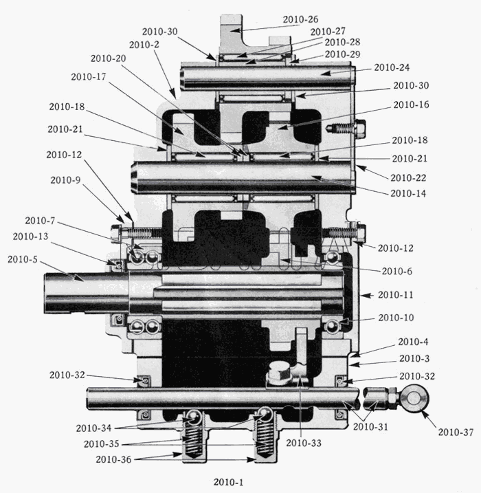 Studebaker Studebaker US6x6 Схема Коробка отбора мощности (Spicer)