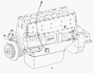 Tata LP LPT 613 LHD Схема ENGINE-3 banga.ua