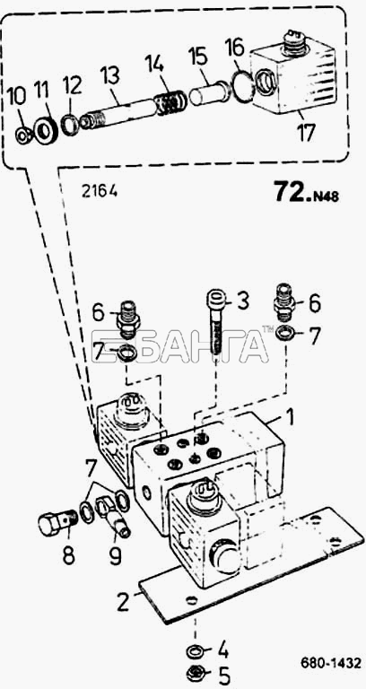 ТАТРА 815-2 EURO II Схема Клапаны электромагнитные (680)-818 banga.ua