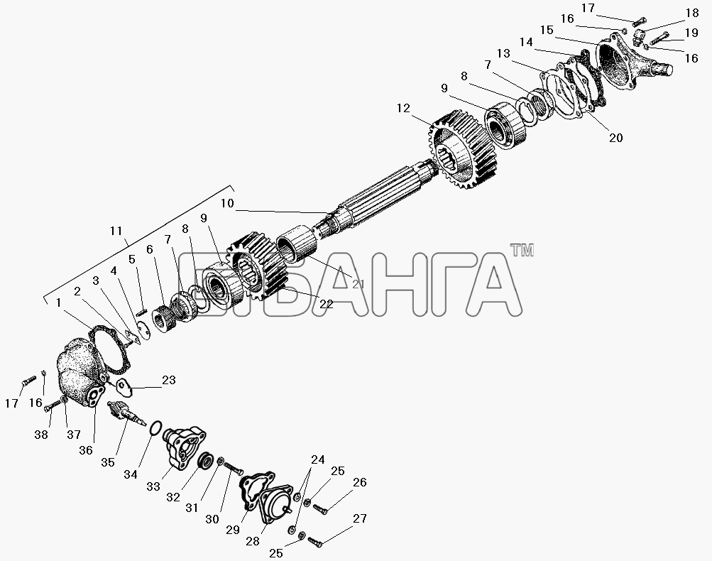 Каталожные номера урал 4320