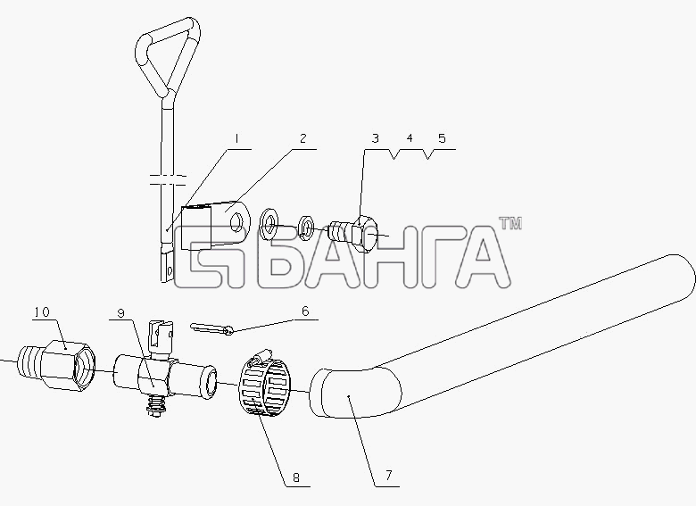 Yuchai YC4E140-20 (E12N2) Схема 530-1305000 Клапан слива в сборе-29