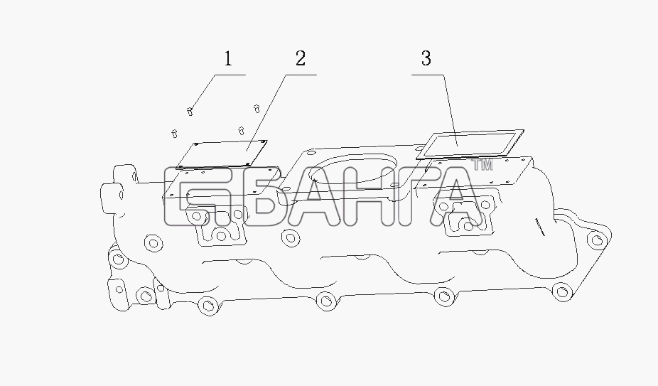 Yuchai YC4E160-20 (E04F1) Схема E0400-3904000 Табличка-41 banga.ua