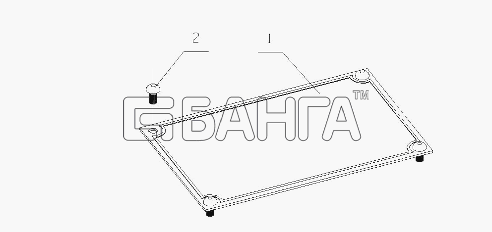 Yuchai YC6A260-30 (A64YA) Схема A6100-3904000 01 Табличка технических