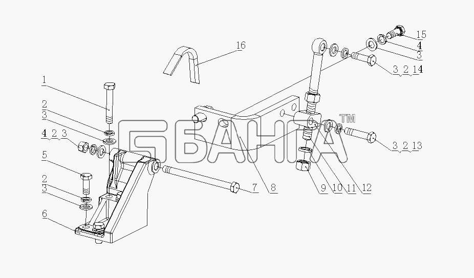 Yuchai YC6G220P-30 (G3FQA) Схема G47HA-3701000 02 Генератор