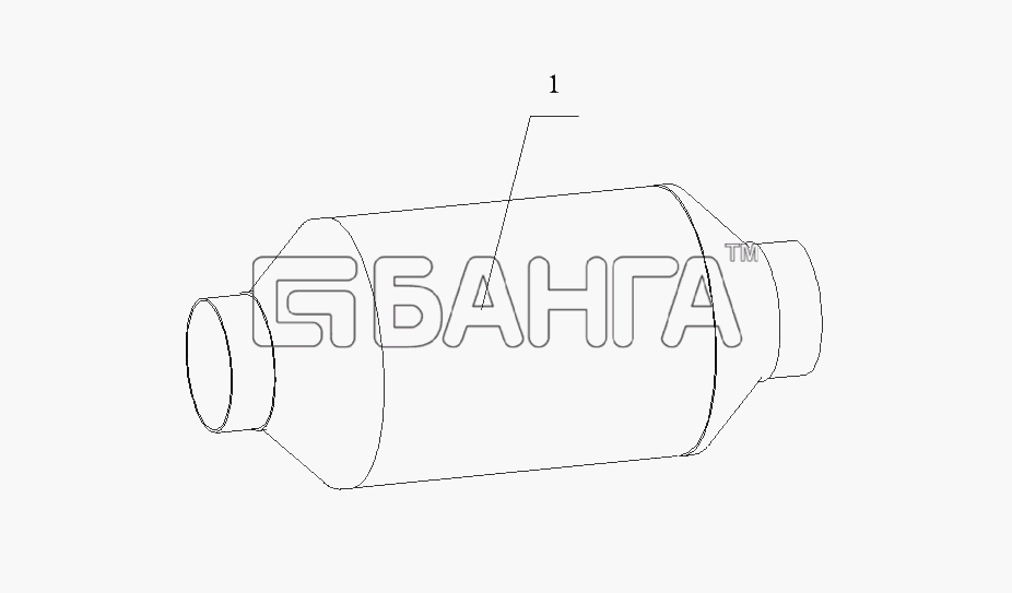 Yuchai YC6M320N-30 (M2BD1) Схема M2A00-1205000 02 Каталитический