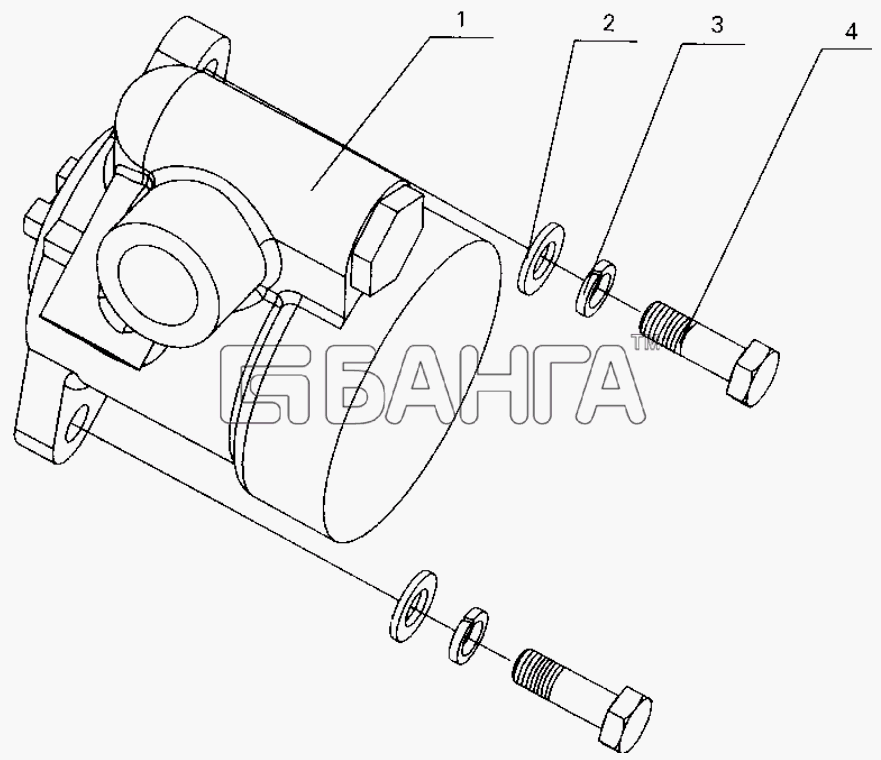 Yuchai YC4112ZQ (ZLQ) Схема G0100-3407000 Steering pump components-28