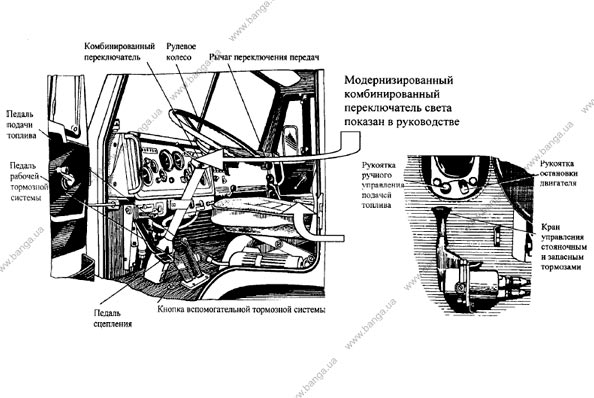 Схема подключения массы на камаз с кабины
