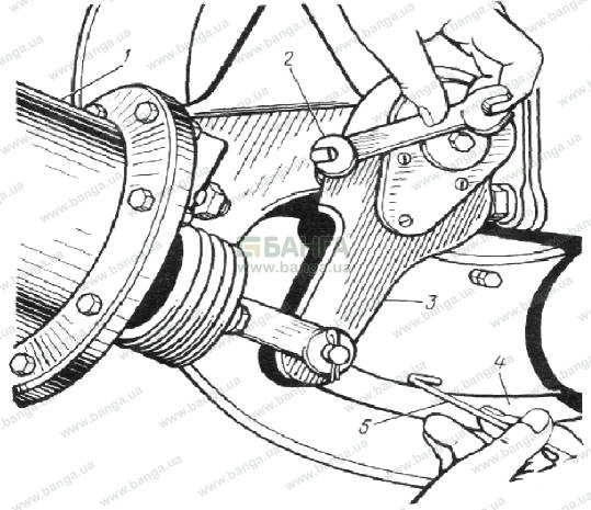 Проверка и регулировка колесных тормозных механизмов КрАЗ-6510, КрАЗ-65101