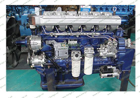 Общий вид дизельного двигателя WP12 EVRO IV