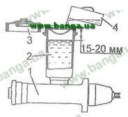 Проверка уровня жидкости в бачке главного цилиндра сцепления ГАЗ-3308, ГАЗ-33081