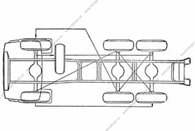 Схема перестановки шин КамАЗ 6x6 
