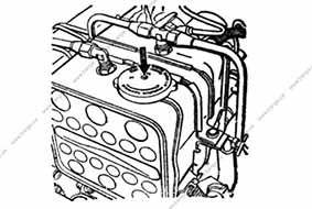 Система охлаждения двигателя КамАЗ 6x6 
