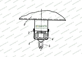 Схема пломбирования сливного крана топливного бака КамАЗ 6x6