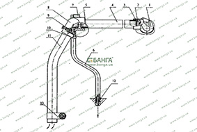 Система вентиляции картера КамАЗ-740