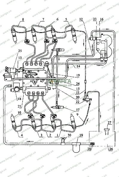 Регулятор ТНВД двигателя КамАЗ 740.30-260