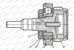 Раздаточная коробка КамАЗ 6x6 