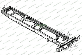 Рама автомобиля КамАЗ-5320 