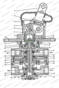  Двухсекционный тормозной кран 