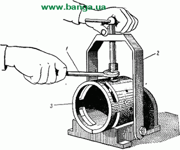 Пресс-отвертка для отвертывания винтов полюсов обмоток возбуждения генераторов и стартеров КрАЗ-219, КрАЗ-221, КрАЗ-222, КрАЗ-214