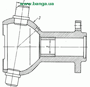 Шаровая опора поворотного кулака КрАЗ-260