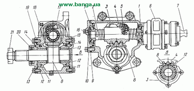 Рулевой механизм КрАЗ-260