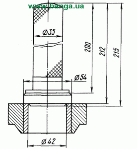 Выпрессовка металлокерамических втулок КрАЗ-260