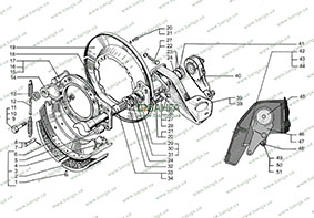 Механизмы тормозные задние Каталог КрАЗ-5233ВЕ-016, КрАЗ-5233НЕ-160